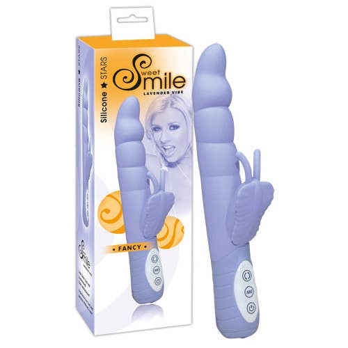 Smile Fancy Lavender Rotating Rabbit for wholesale by STIM U