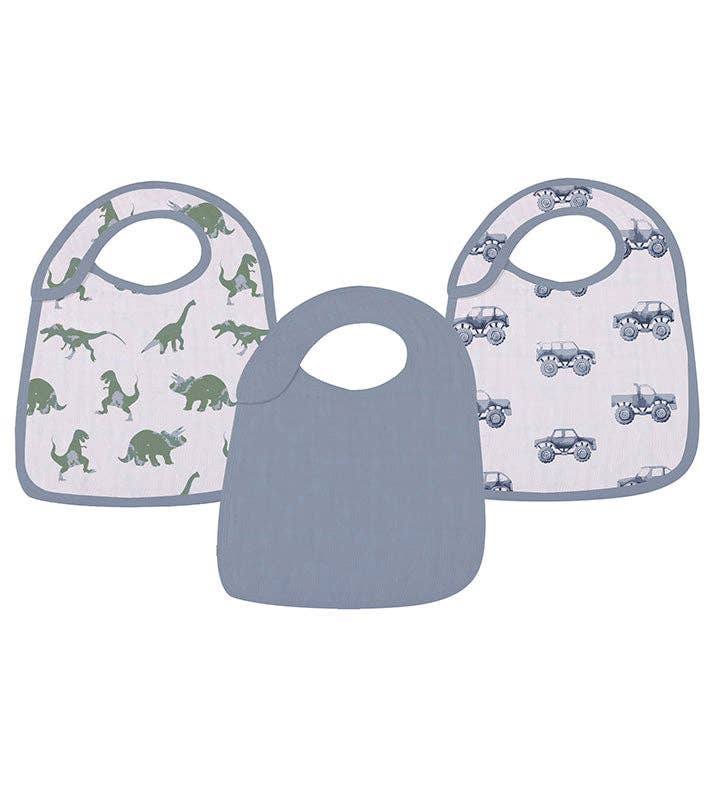 Newcastle Classics - Wholesale Bib - Baby - Rough Terrain Cotton Snap Bibs1