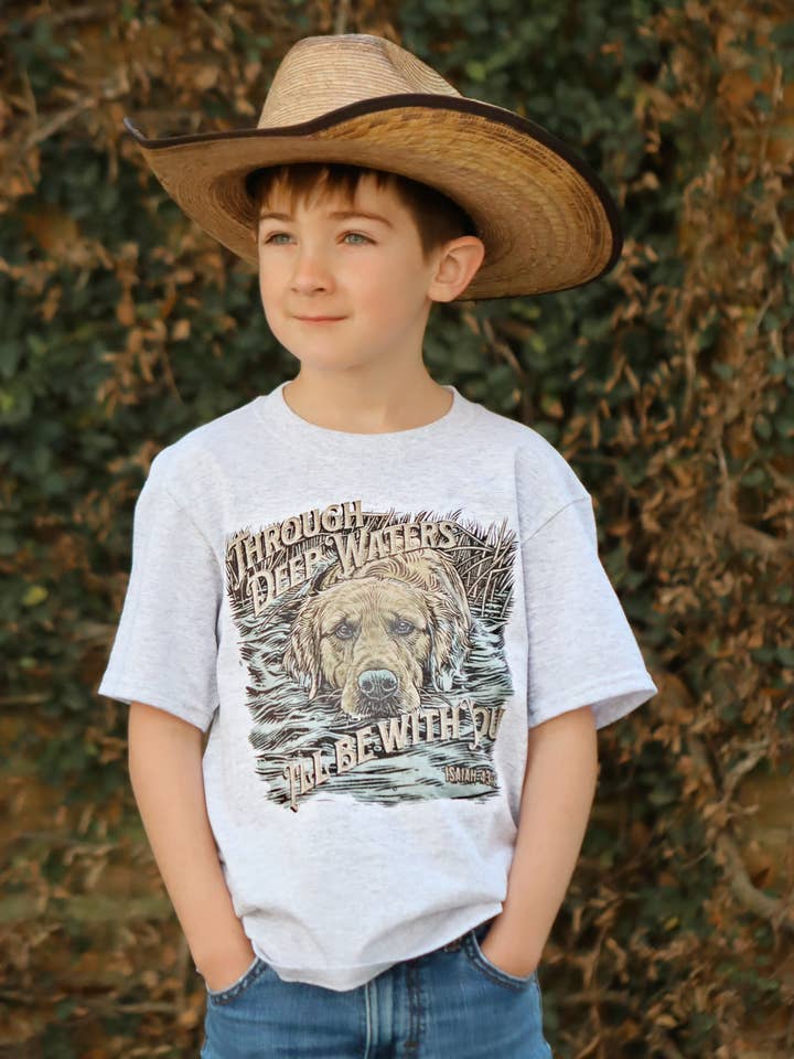 Christelijke Door Diepe Wateren T-Shirt voor wholesale door Signs By Aprils LLC