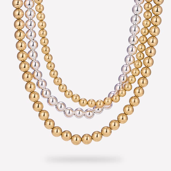 22 Jewelry - Wholesale Beaded/Pearl Necklace - MILA NECKLACE2