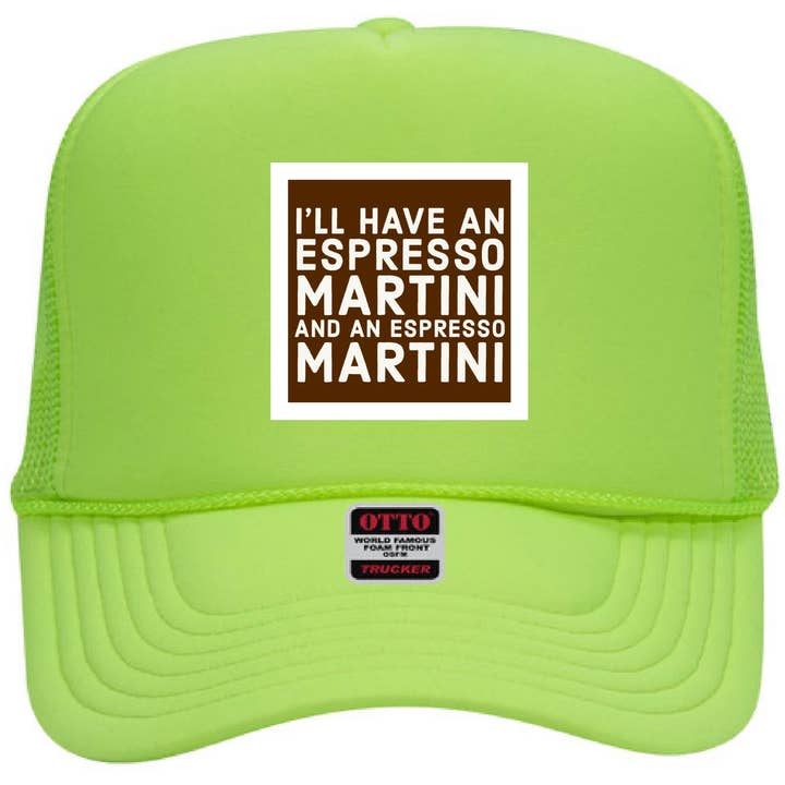 Rad Hat Society - Wholesale Trucker Hat - Unisex - I'll Have an Espresso Martini Trucker Hat - Unisex2