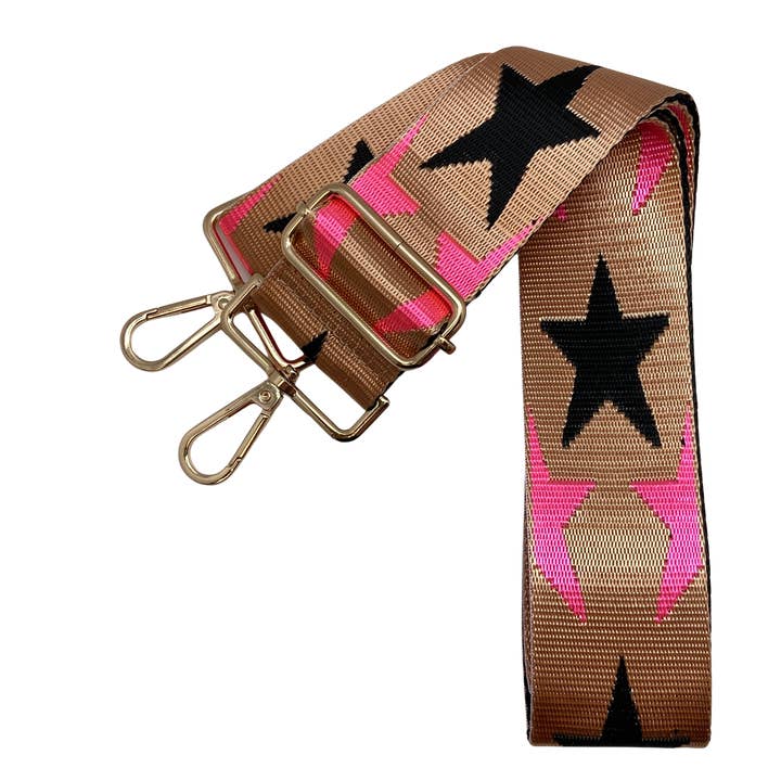 Cthru Purses - Wholesale Bag Strap - Women's - Lone Star - Tan Background Assorted Colors2
