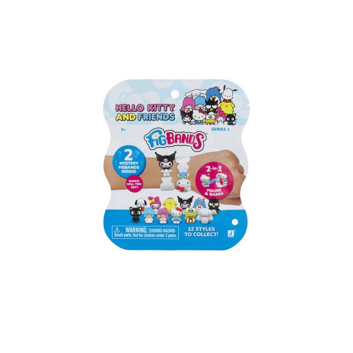License 2 Play Toys - Wholesale Figurine Toy - Kids - FigBands Hello Kitty & Friends Mystery Bag Series 1