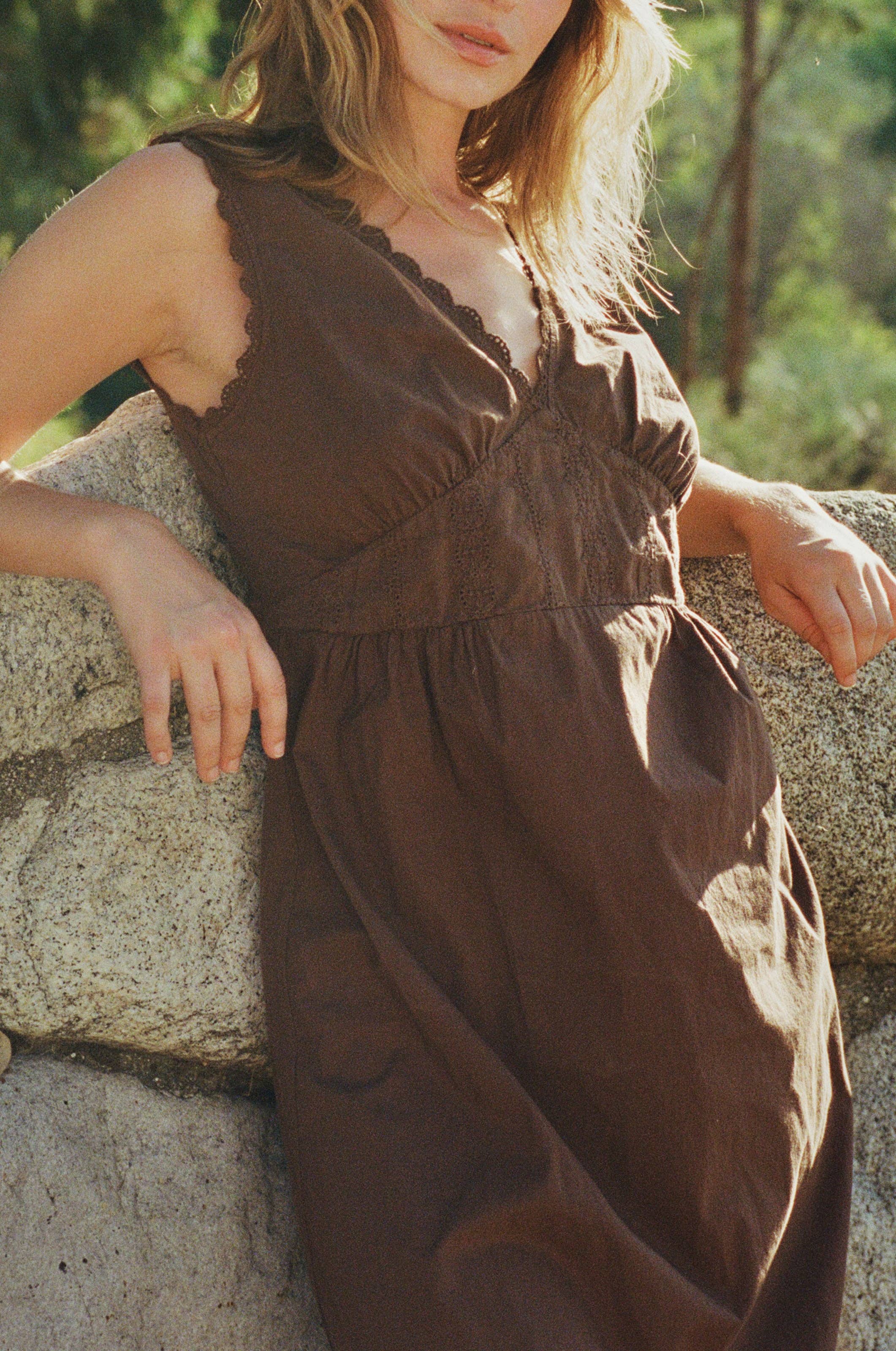 LA RELAXED – Engroshandel Kjole - Dame – Makinna Poplin Kjole1