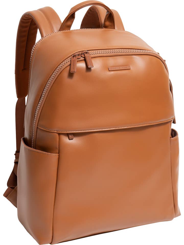Boarding Pass The Verona Vegan Vachetta Leather Backpack for wholesale by Magid