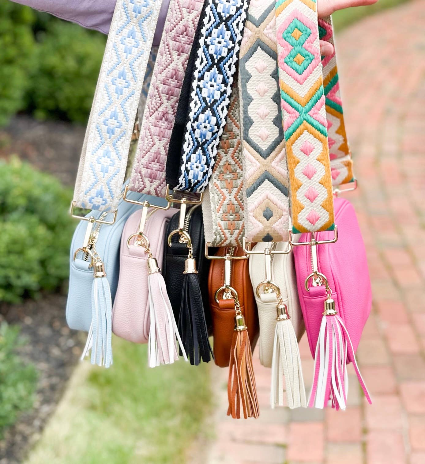 Babs + Birdie – bolsa tiracolo - Mulher por atacado – The Luna | Câmara Crossbody | Escolha a sua correia1