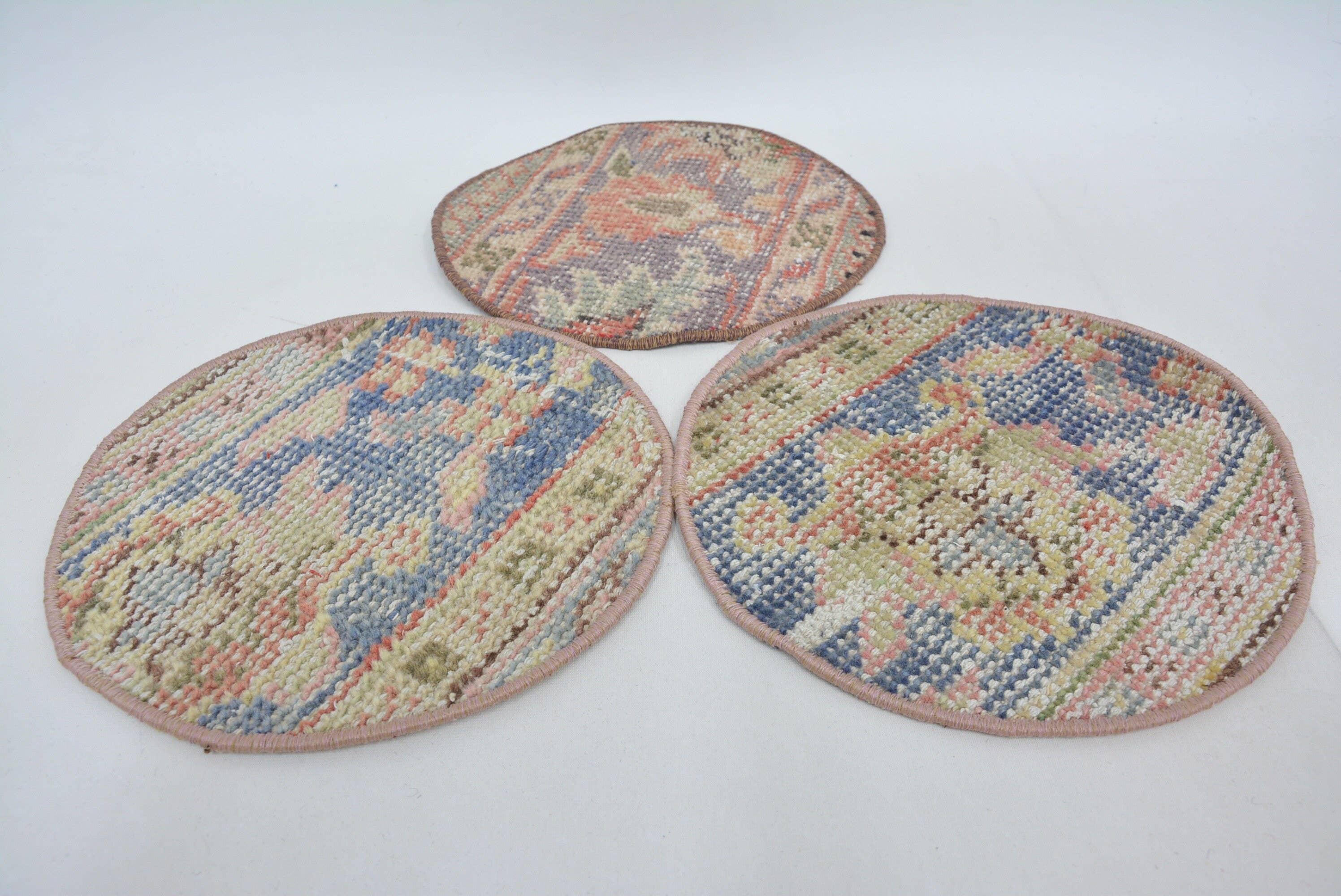 Kilim Pillow Decors - Wholesale Placemat - Kitchen Decor Gift Set: Supla, Rug Underplate, Woven Pad3