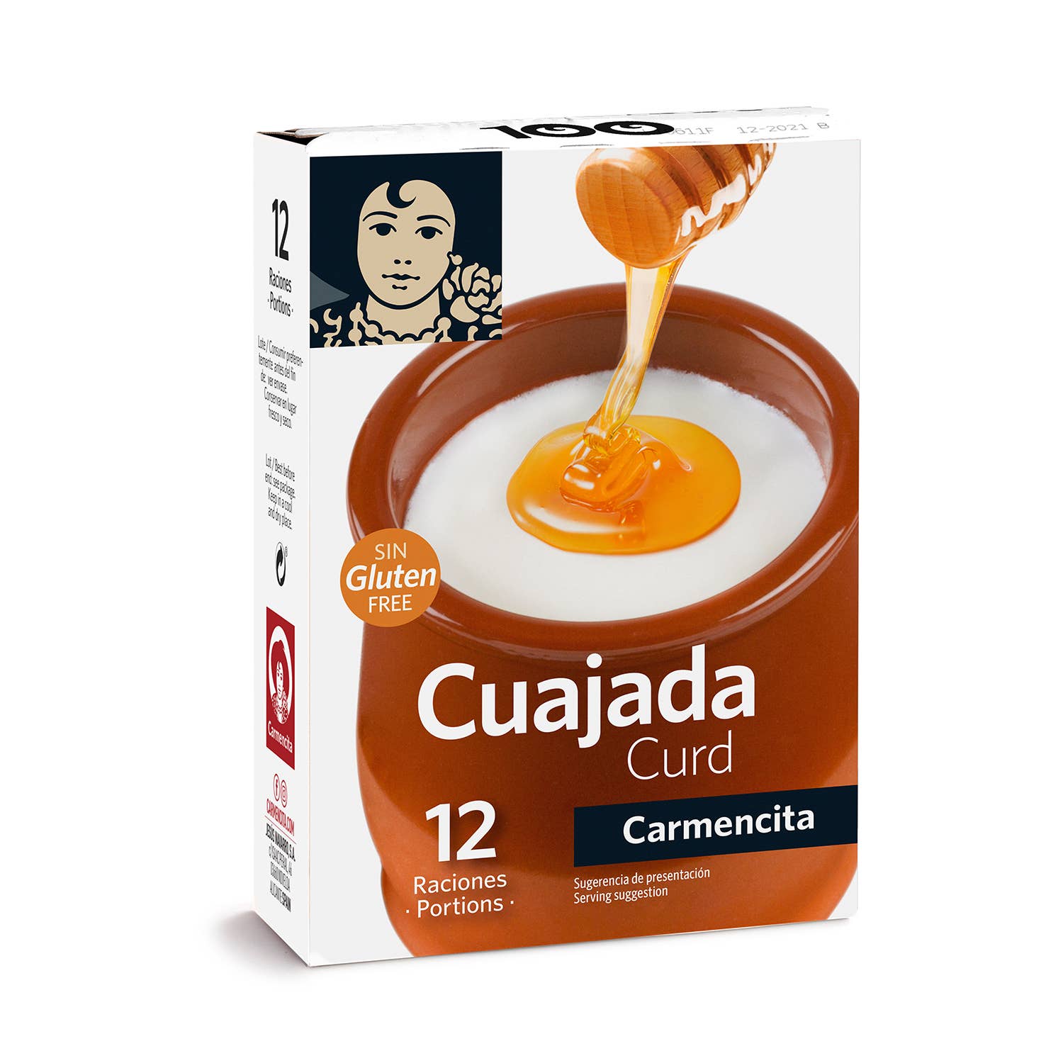 Carmencita - Wholesale Cheese - Curd 48G Case - 12 Servings0