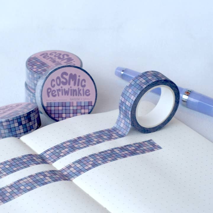 Cosmic Periwinkle Washi Tape Roll for wholesale by Bayside by Sam