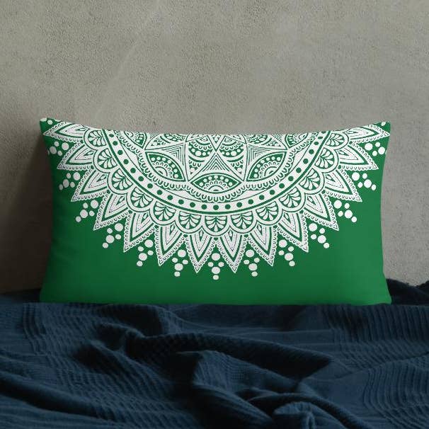 Coussin Goodness Vert Forêt pour la vente par Cushion Covers Store