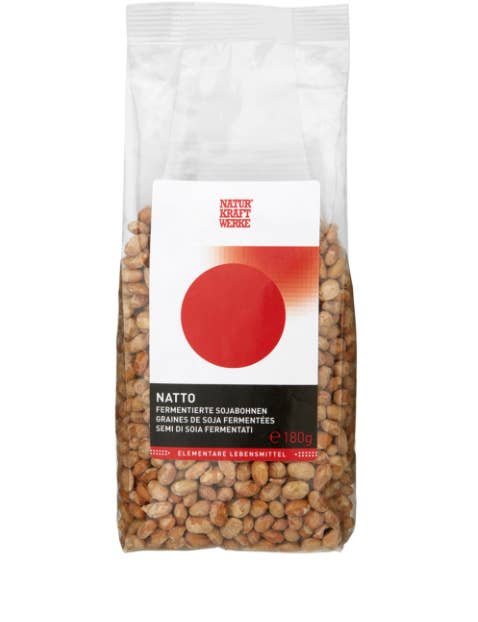 NaturKraftWerke - Wholesale Nuts - Natto Fermented soybeans whole 180 g