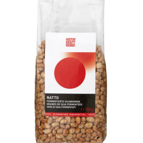 NaturKraftWerke - Wholesale Nuts - Natto Fermented soybeans whole 180 g0