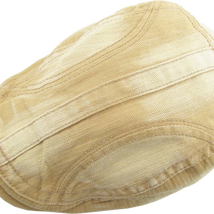 KBETHOS - Wholesale Newsboy/Schoolboy Hat - Men's - CLASSIC WASHED NEWSBOY IVY18