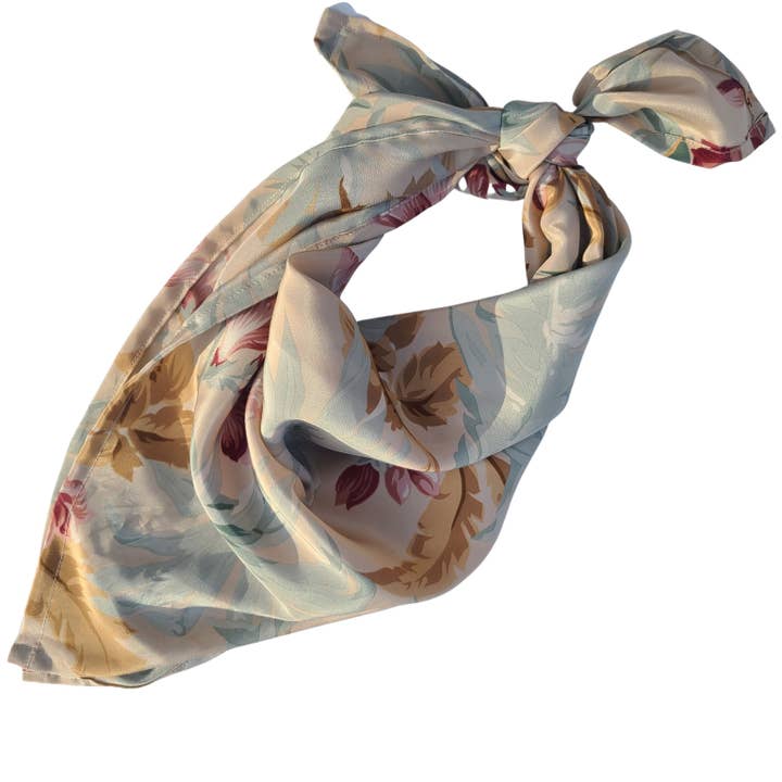 Lenço de seda Tropics Print por atacado de R Belliard