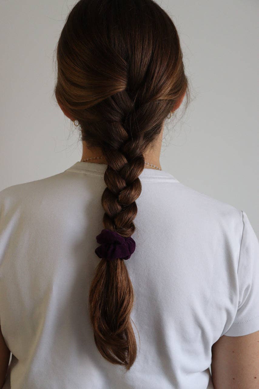 Maho - Wholesale Hair Tie - Gaby purple velvet6