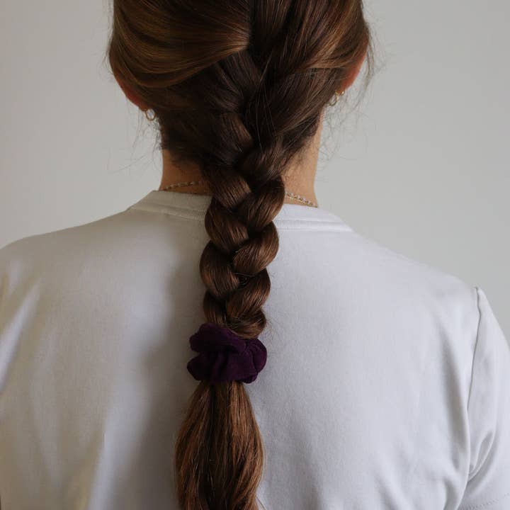 Maho - Wholesale Hair Tie - Gaby purple velvet6