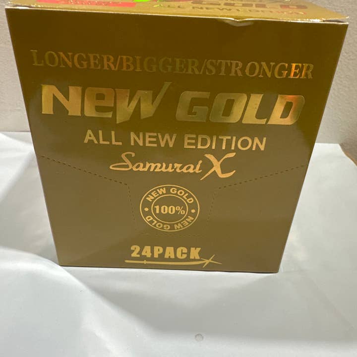 Samurai X Gold 24CT for wholesale by Herbal Honey