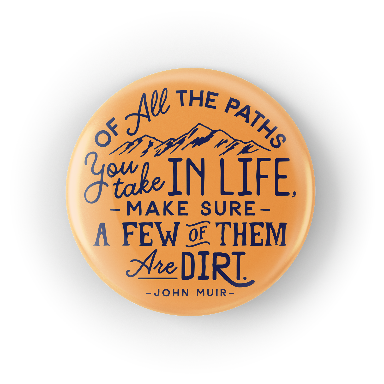 Poppy & Quail - Vente Épinglettes/boutons - Ensemble de boutons Camp3