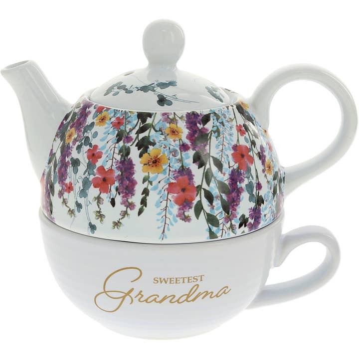 Grandma - Tea for One (14.5 oz Teapot & 10 oz Cup)  for wholesale by Pavilion