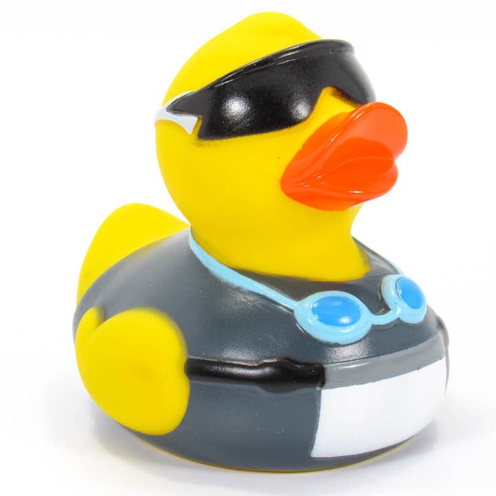 Ducks in the Window - Wholesale Bath Toy - Baby - Triathlete Rubber Duck