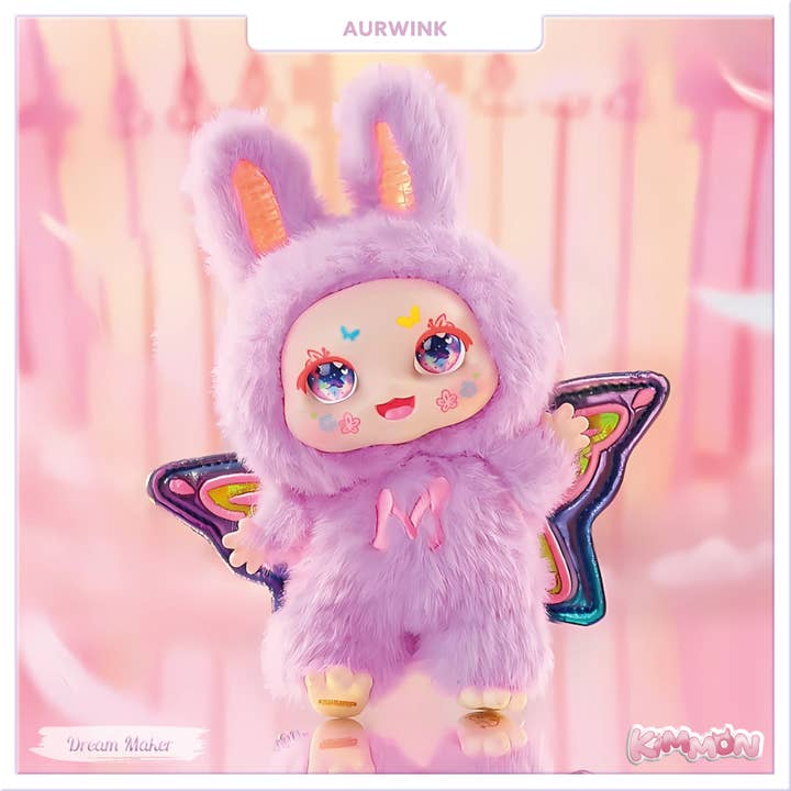 The Zoofy Group , LLC - Wholesale Stuffed/Plush Toy - Kids & Baby - KIMMON 7" DREAM MAKER COLL PLUSH BLIND BOX 6 PC PDQ3