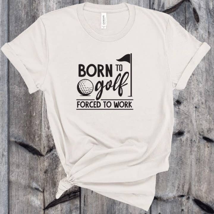 BORN TO GOLF for wholesale by Sikkema Tees