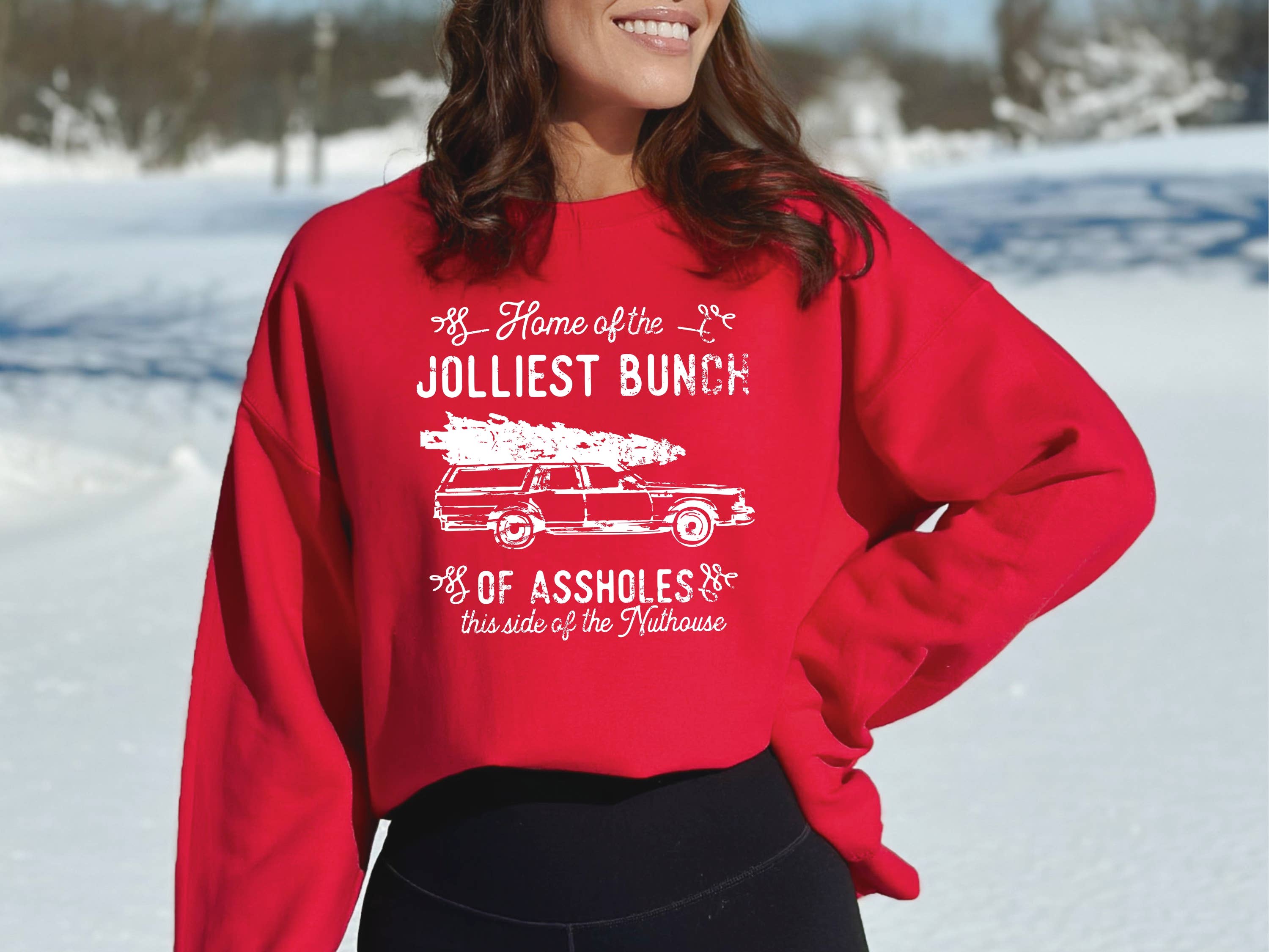 Humm & Willow - Wholesale Graphic Sweatshirt - Women's - Christmas Sweatshirt - Christmas Shirt - Christmas Vacation1