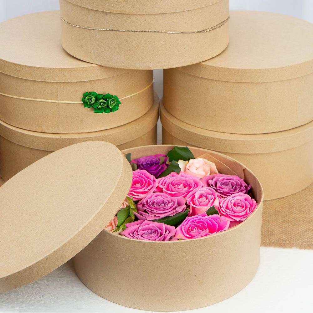 Wholesale Premade Round Paper Mache Boxes - 7