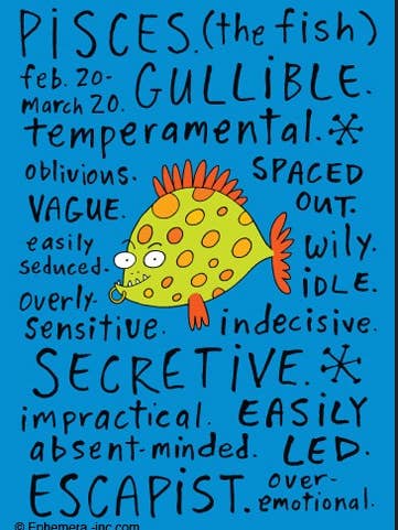 MAGNET: Pisces naughty Clayboys for wholesale by Ephemera