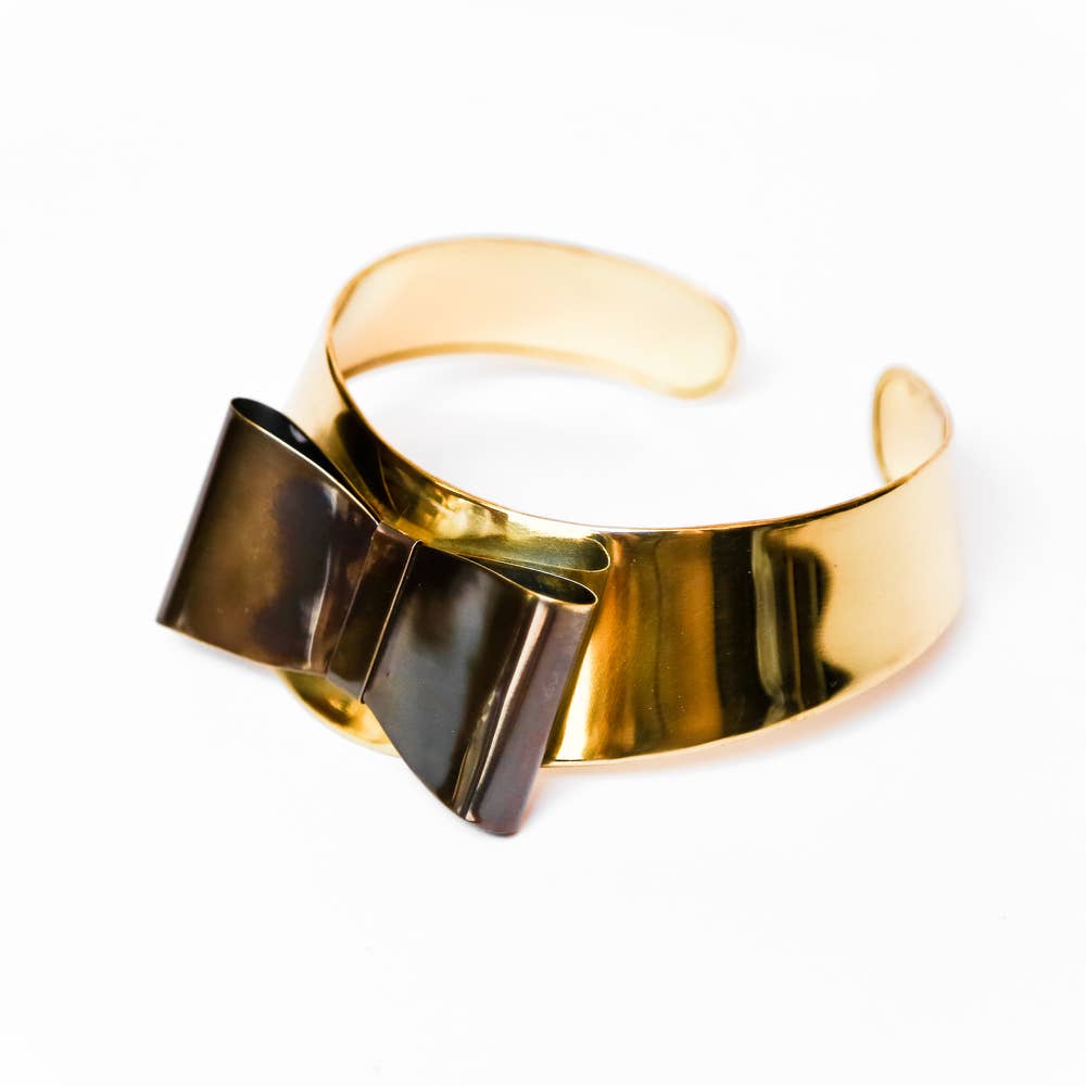 Bisjoux - Wholesale Choker/Collar - Bow Tie  brass Collar choker necklace4