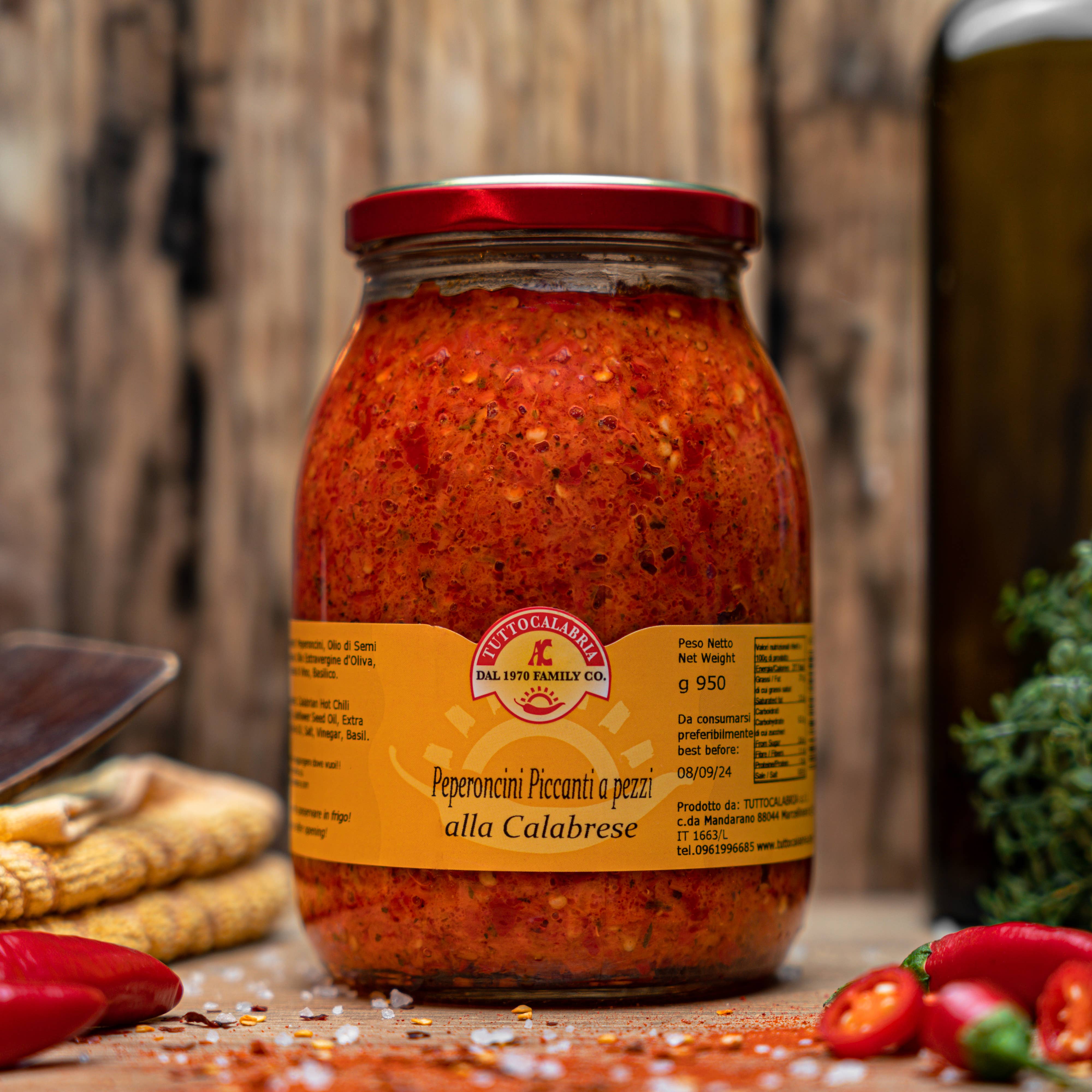 TuttoCalabria - Venta al por mayor Pimienta molida/en grano - Ají picante calabrés, versátil y lleno de sabor1