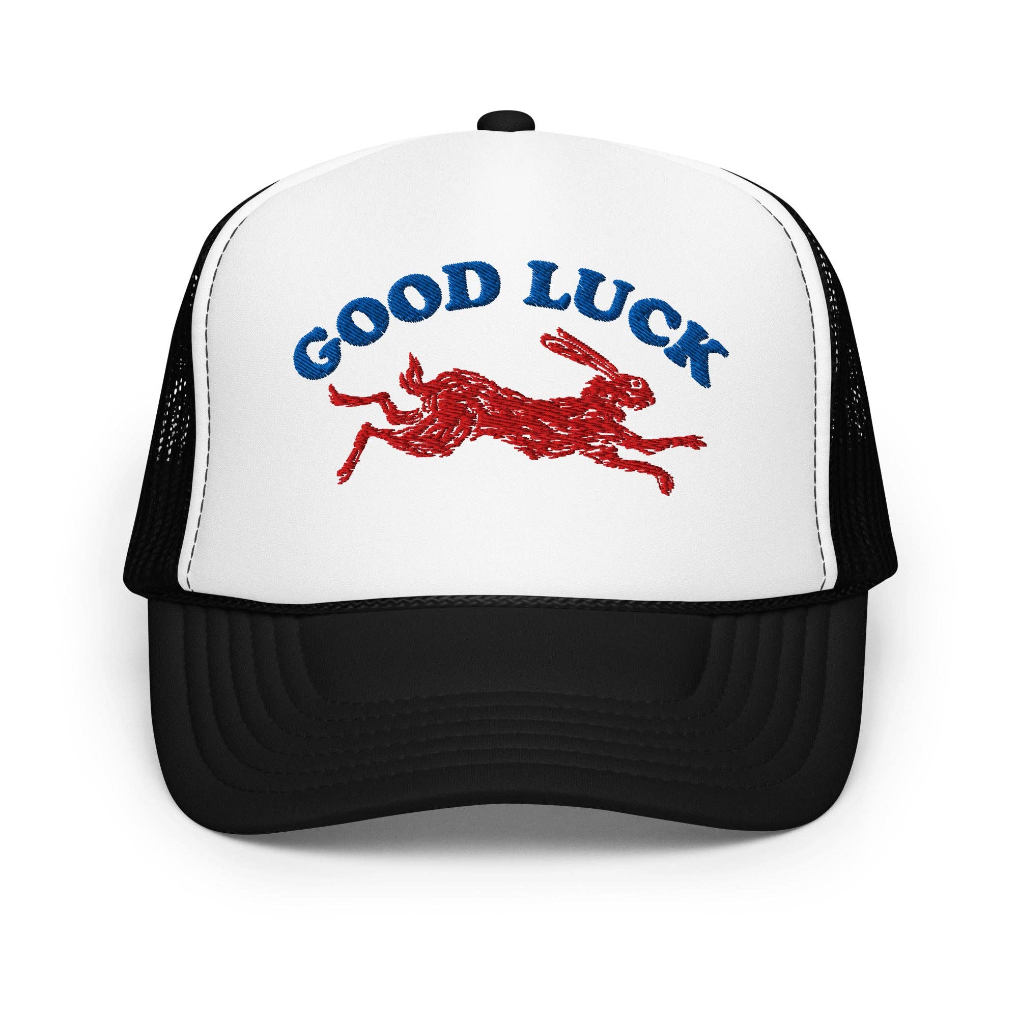 KILLER RETRO - Wholesale Trucker Hat - Unisex - Good Luck Embroidered Foam Trucker Hat16