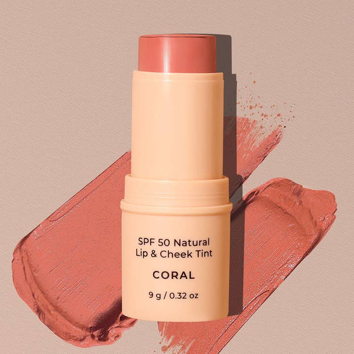 SPF 50 Natural Lip & Cheek Tint for wholesale by Avocado Zinc