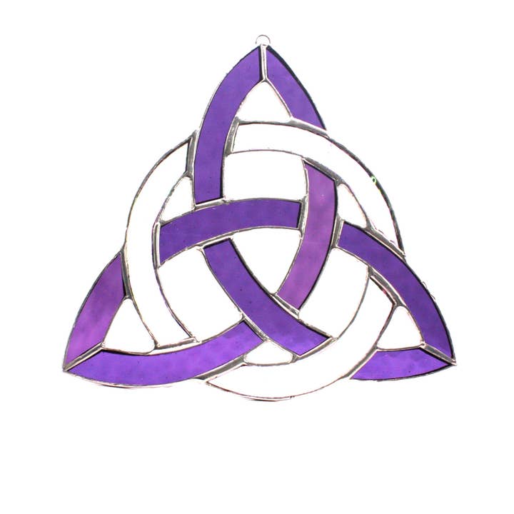 DGE Distribution - Wholesale Stained Glass Panel - Cutout Celtic Knot3