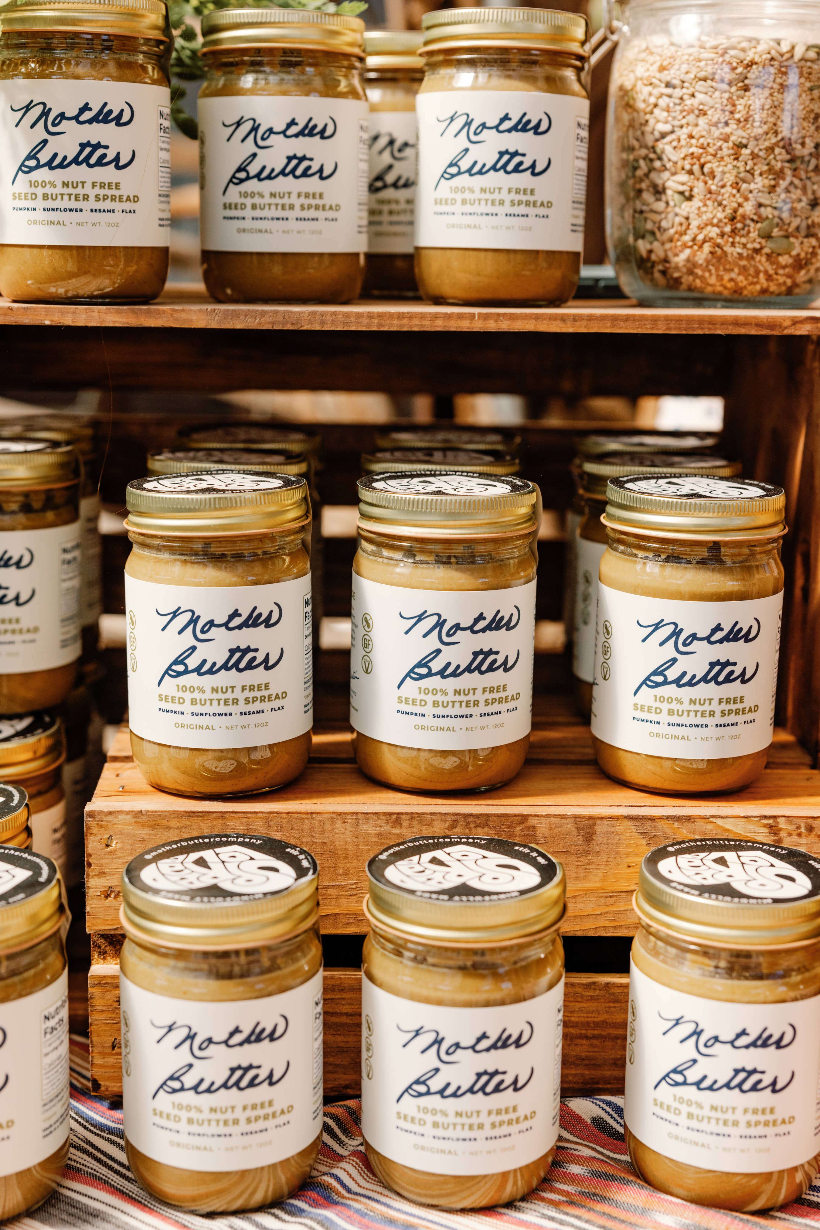 Mother Butter - Wholesale Nut Butter - Mother Butter Sampling Jar: Original3