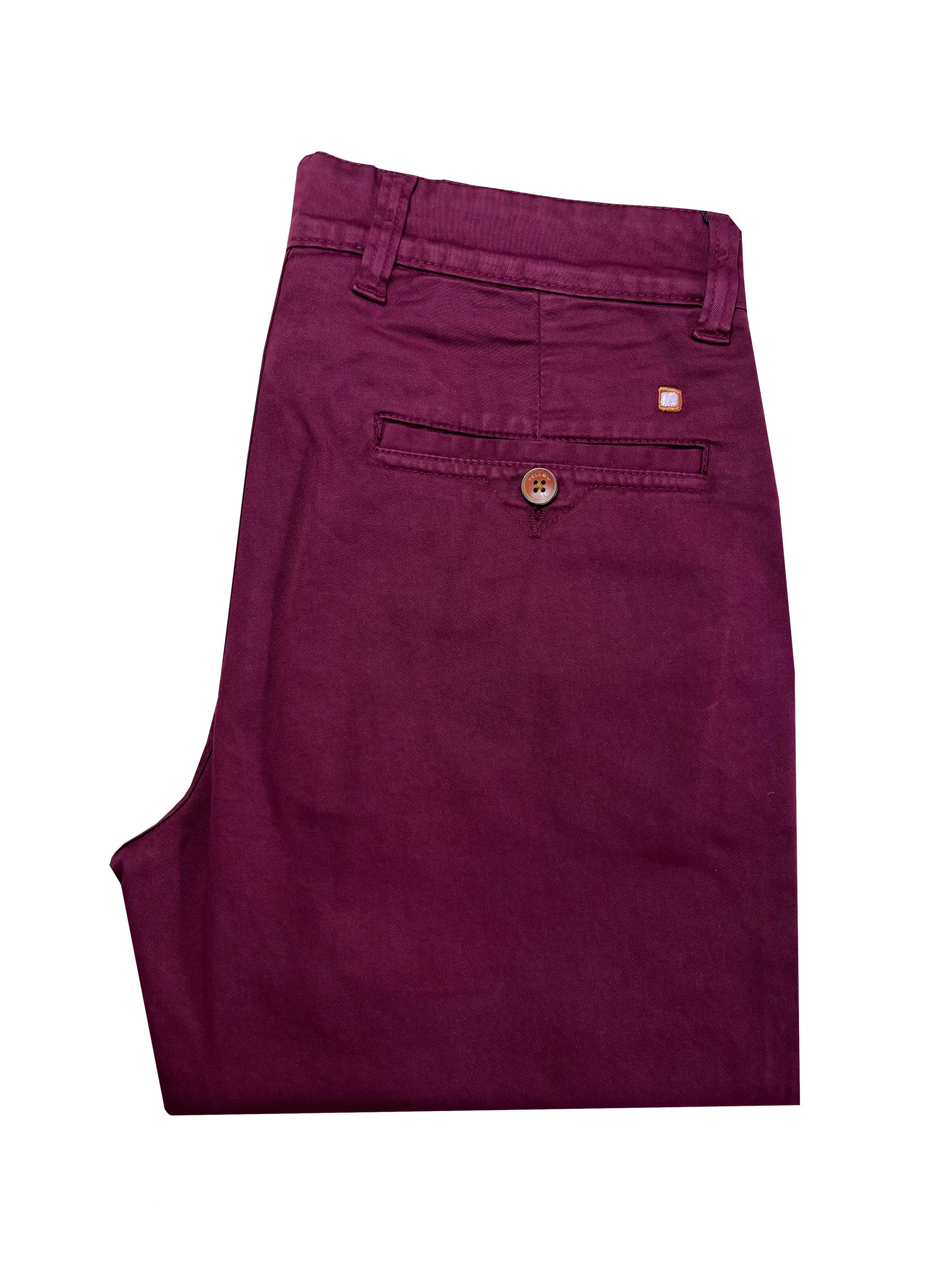 Yellow Skin – Calças - Homem por atacado – Calças chino de cetim 11014