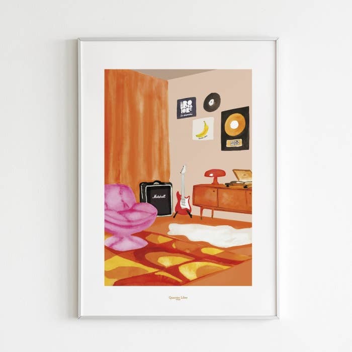 30x40 Poster 1967 Free Zone for wholesale by Quartier Libre Papier