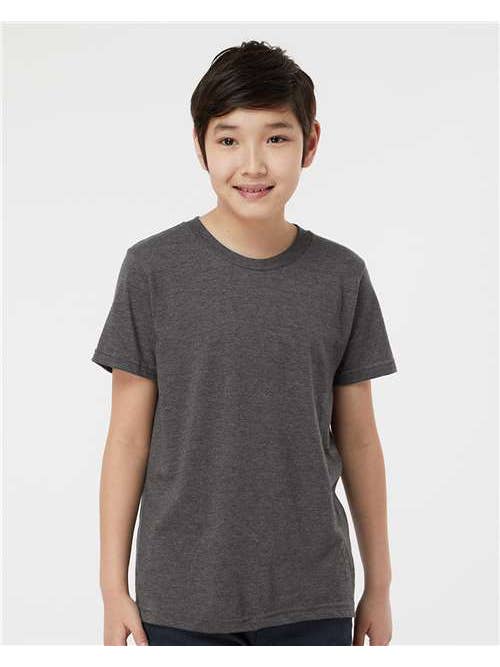 Total Apparel - Wholesale T-Shirt - Kids - Tultex Youth Fine Jersey Blank T-Shirt | 100% Cotton 23517