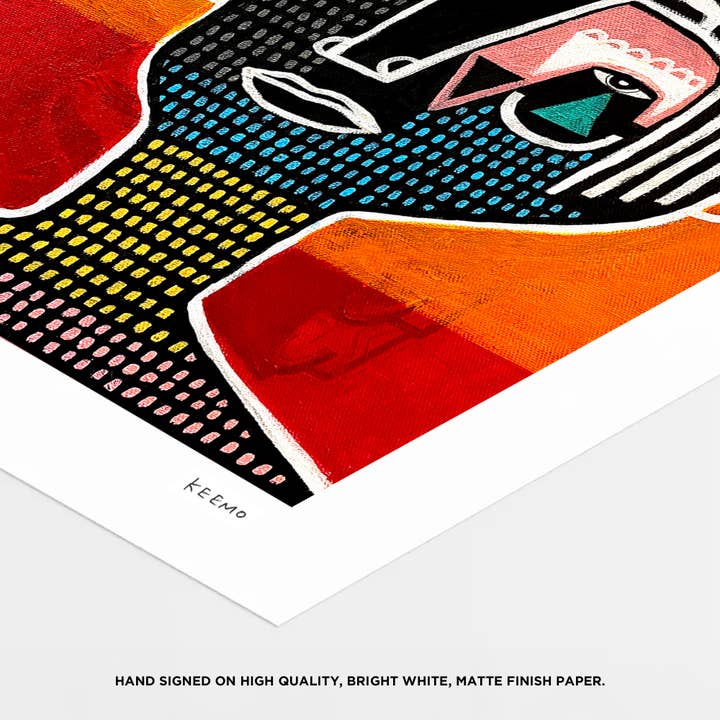 Keemo Gallery - Wholesale Art Print - Abstract Art Print Modern Wall Art Design Colorful Unique3