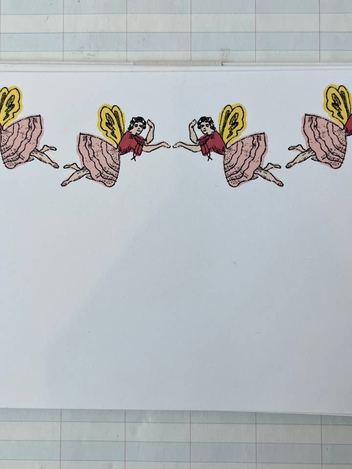 Ensemble de cartes Flying Fairies pour la vente par Parcel