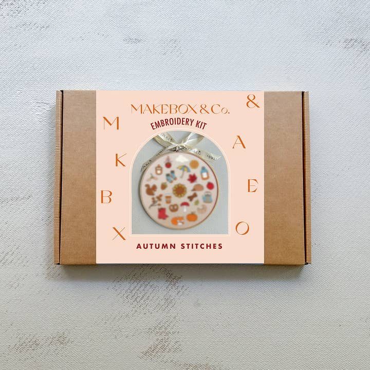MakeBox & CO - Wholesale Embroidery/Cross Stitch Supplies - Seasons of Stitches Embroidery Gift Set1