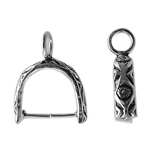 CSF-355 Pendentif en argent superposé pour la vente par Bali Designs