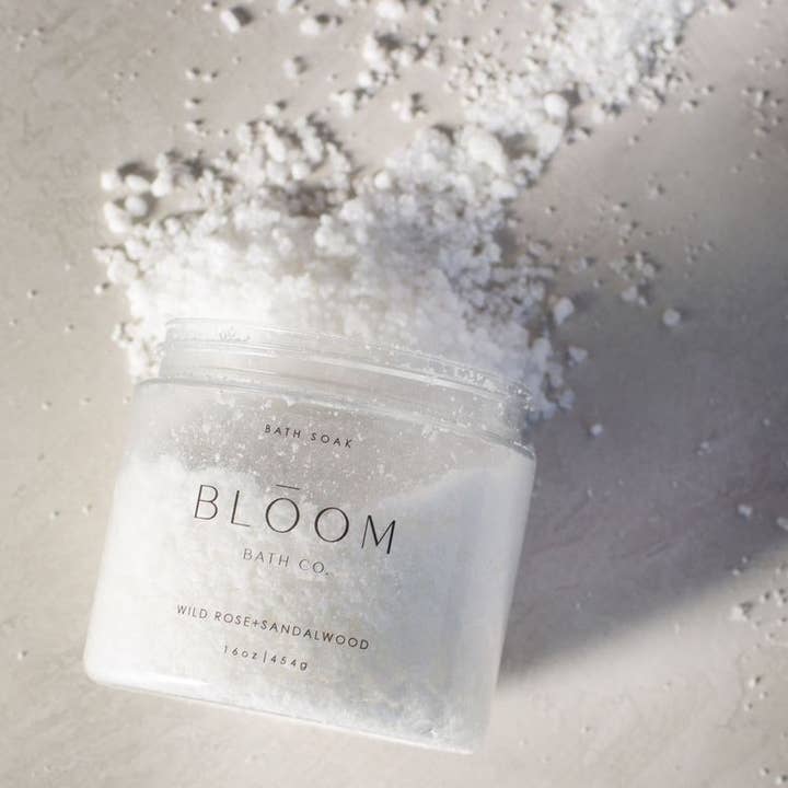 Bloom Bath Co. - Wholesale Bath Salts - Wild Rose Bath Soak