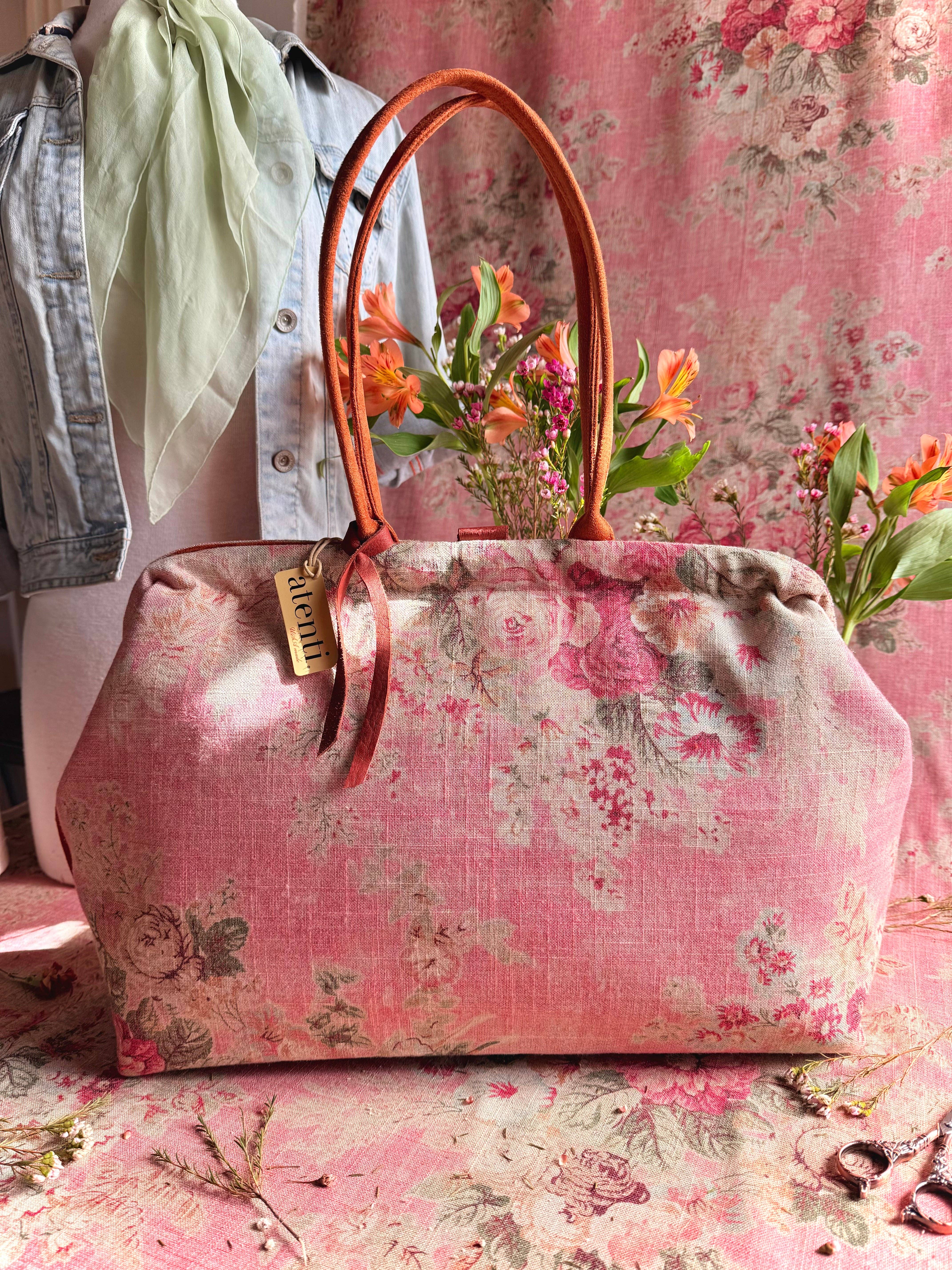 Atenti - Wholesale Tote Bag - Women's - Rosewood Pioneer1