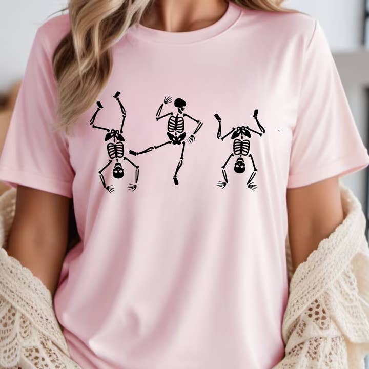 T-shirt et sweat-shirt squelette dansant effrayant pour la vente par SimplyAbloom