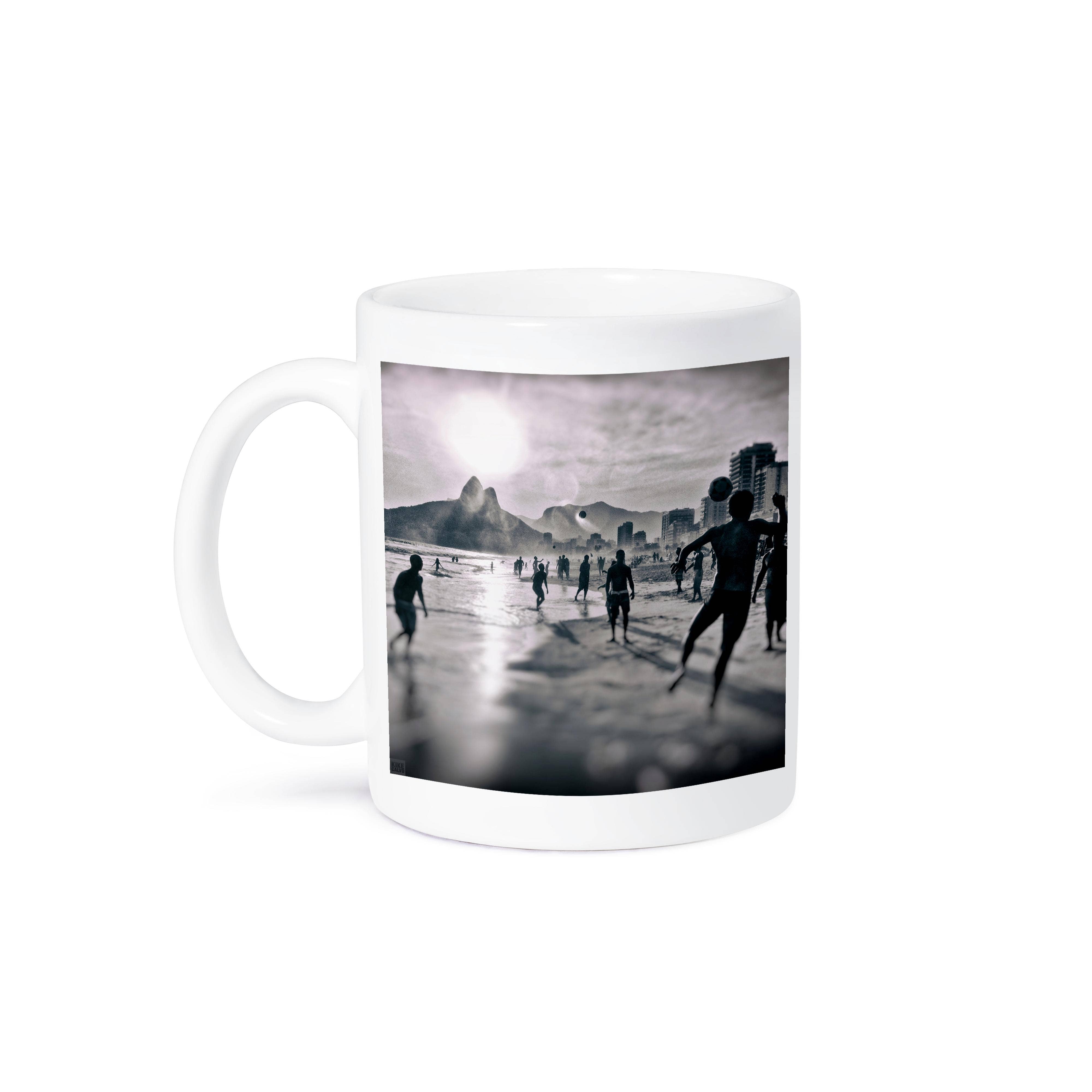 3dRose - Wholesale Coffee Mug - 3dRose, Soccer at Ipanema Beach, Mug8