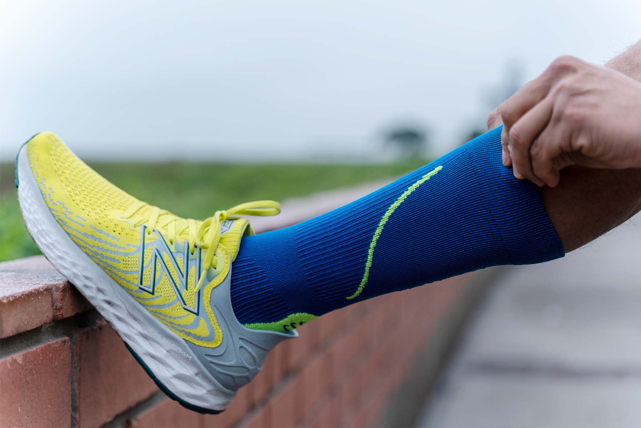 Silvera Nanotech - Vente Chaussettes – unisexe - Chaussettes de course à compression pour hommes et femmes, salle de sport de football | Enforma9