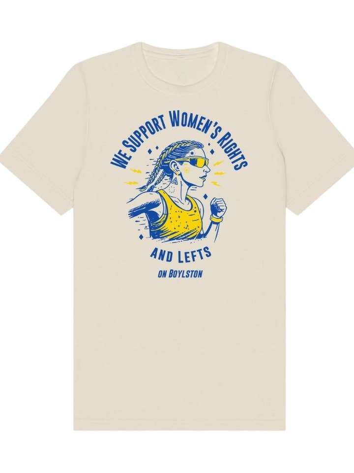 Nous soutenons les droits des femmes T-shirt pour la vente par Sarah Marie Running Co