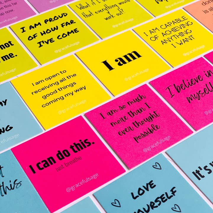 Graceful Sage – Notas adesivas por atacado – Afirmações diárias, notas adesivas positivas divertidas2