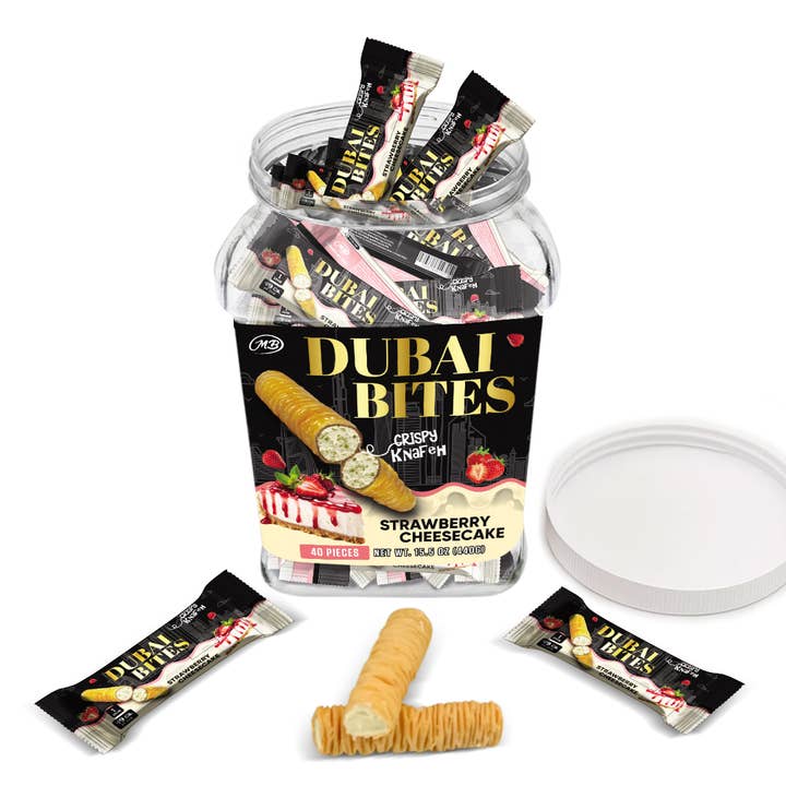 Baklava Sticks - Wholesale Cookie - DUBAI BITES MINIS 10 FLAVORS 40 MINIS PER JAR7